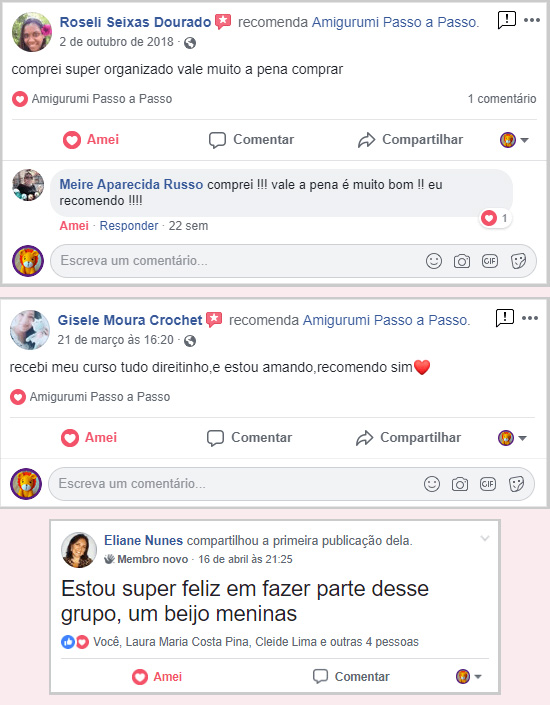 Comentários Diversos